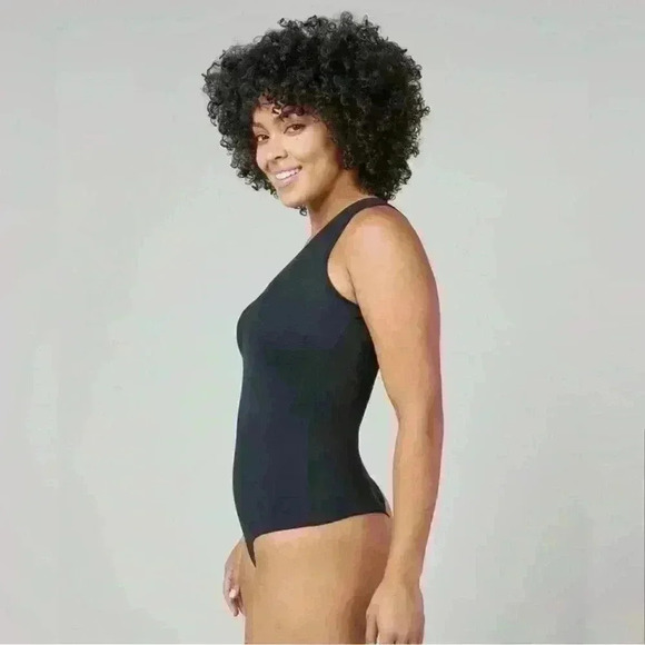 Spanx Suit Yourself V-Neck Tank Bodysuit, Size XL - Picture 2 of 13